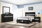 Best Furniture Outlet - Coaster - Miranda 4-piece Full Bedroom Set Black - 206361F-S4