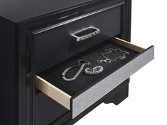 Miranda 4-piece Full Bedroom Set Black