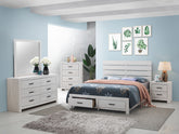 Best Furniture Outlet - Coaster - Brantford 5-piece Queen Bedroom Set Coastal White - 207050Q-S5