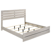 Best Furniture Outlet - Coaster - Brantford Wood Eastern King Panel Bed Coastal White - 207051KE