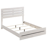 Best Furniture Outlet - Coaster - Brantford Wood Eastern King Panel Bed Coastal White - 207051KE