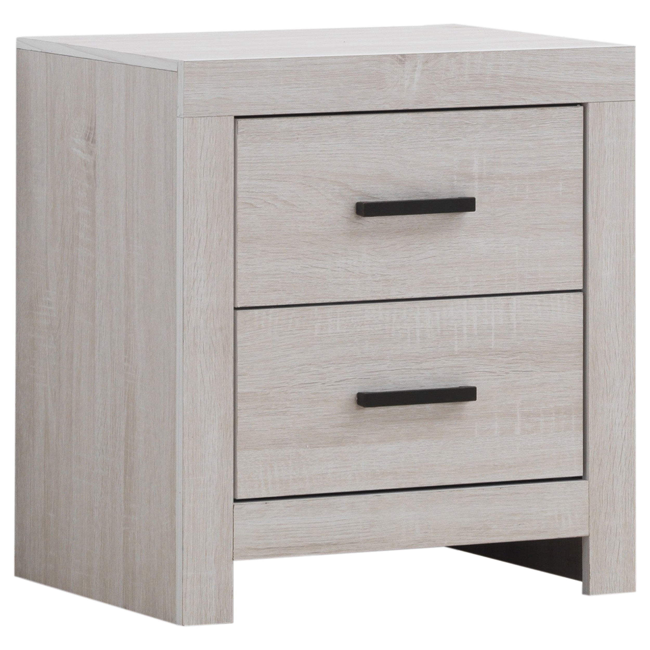Best Furniture Outlet - Coaster - Brantford 2-drawer Nightstand Coastal White - 207052