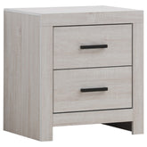 Best Furniture Outlet - Coaster - Brantford 2-drawer Nightstand Coastal White - 207052