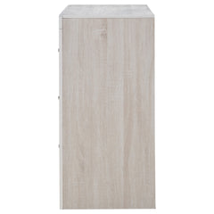 Brantford 6-drawer Dresser Coastal White