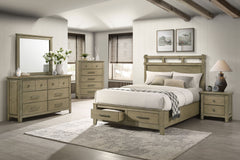 Best Furniture Outlet - Coaster - Hazlewood 5-piece Queen Bedroom Set Vineyard Oak - 207530Q-S5
