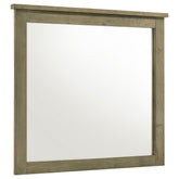 Best Furniture Outlet - Coaster - Hazlewood Dresser Mirror Vineyard Oak - 207534
