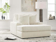 Best Furniture Outlet - Ashley Furniture - Lindyn Living Room - Chaise / Ivory - 2110415