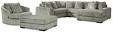 Best Furniture Outlet - Ashley Furniture - Lindyn 4-Piece Sectional, Chair and Ottoman - 4-Piece Sectional, Chair and Ottoman - 21105U11