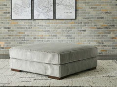 Best Furniture Outlet - Ashley Furniture - Lindyn Living Room - Oversized Accent Ottoman / Fog - 2110508