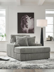 Best Furniture Outlet - Ashley Furniture - Lindyn Living Room - Chaise / Fog - 2110515