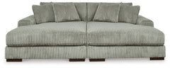 Best Furniture Outlet - Ashley Furniture - Lindyn Sectional - RAF Super Chaise / Fog - 21105S11