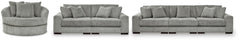 Best Furniture Outlet - Ashley Furniture - Lindyn Sofa, Loveseat and Oversized Chair - Sofa, Loveseat and Oversized Chair - 21105U13