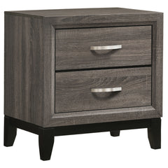 Watson Four-piece Twin Bedroom Set Grey Oak
