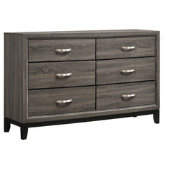 Best Furniture Outlet - Coaster - Watson 6-drawer Dresser Grey Oak - 212423