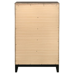Watson 5-drawer Bedroom Chest Grey Oak