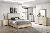 Best Furniture Outlet - Coaster - Hyland 5-piece Queen Bedroom Set Natural - 215651Q-S5