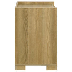 Hyland 2-drawer Nightstand Bedside Table Natural