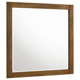 Best Furniture Outlet - Coaster - Adderley Dresser Mirror Warm Brown - 215854