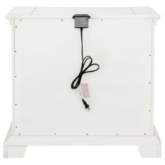 McKinney 2-drawer Nightstand with Dual USB Vintage White