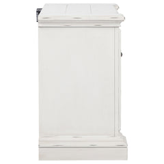 McKinney 2-drawer Nightstand with Dual USB Vintage White