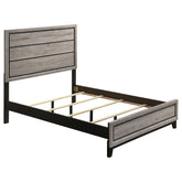 Best Furniture Outlet - Coaster - Valen Wood Full Panel Bed Light Taupe - 215911F