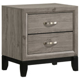 Best Furniture Outlet - Coaster - Valen 2-drawer Nightstand Bedside Table Light Taupe - 215912