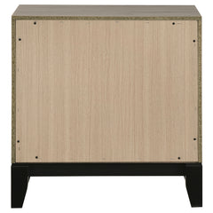 Valen 2-drawer Nightstand Bedside Table Light Taupe