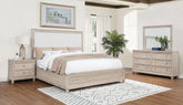 Best Furniture Outlet - Coaster - Pembroke 4-piece California King Bedroom Set Washed Oak - 215921KW-S4
