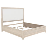 Best Furniture Outlet - Coaster - Pembroke 66-inch California King Panel Bed Washed Oak - 215921KW