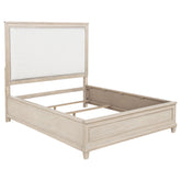 Best Furniture Outlet - Coaster - Pembroke 66-inch Queen Panel Bed Washed Oak - 215921Q