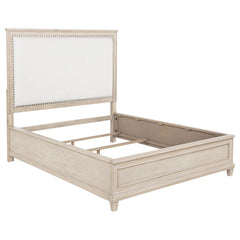 Best Furniture Outlet - Coaster - Pembroke 66-inch Queen Panel Bed Washed Oak - 215921Q