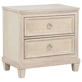 Best Furniture Outlet - Coaster - Pembroke 2-drawer Nightstand Bedside Table Washed Oak - 215922