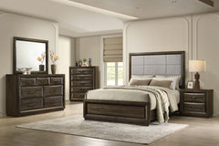 Best Furniture Outlet - Coaster - Atlas 5-piece California King Bedroom Set Dark Oak - 215971KW-S5