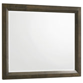 Best Furniture Outlet - Coaster - Atlas Bedroom Dresser Mirror Dark Oak - 215974