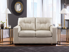 Best Furniture Outlet - Ashley Furniture - Santorine Living Room - Loveseat / Bone - 2170835