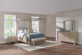 Best Furniture Outlet - Coaster - Solano 4-piece Eastern King Bedroom Set Weathered Mango - 222520KE-S4