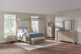 Best Furniture Outlet - Coaster - Solano 5-piece California King Bedroom Set Weathered Mango - 222520KW-S5