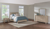 Best Furniture Outlet - Coaster - Solano 4-piece Eastern King Bedroom Set Weathered Mango - 222521KE-S4