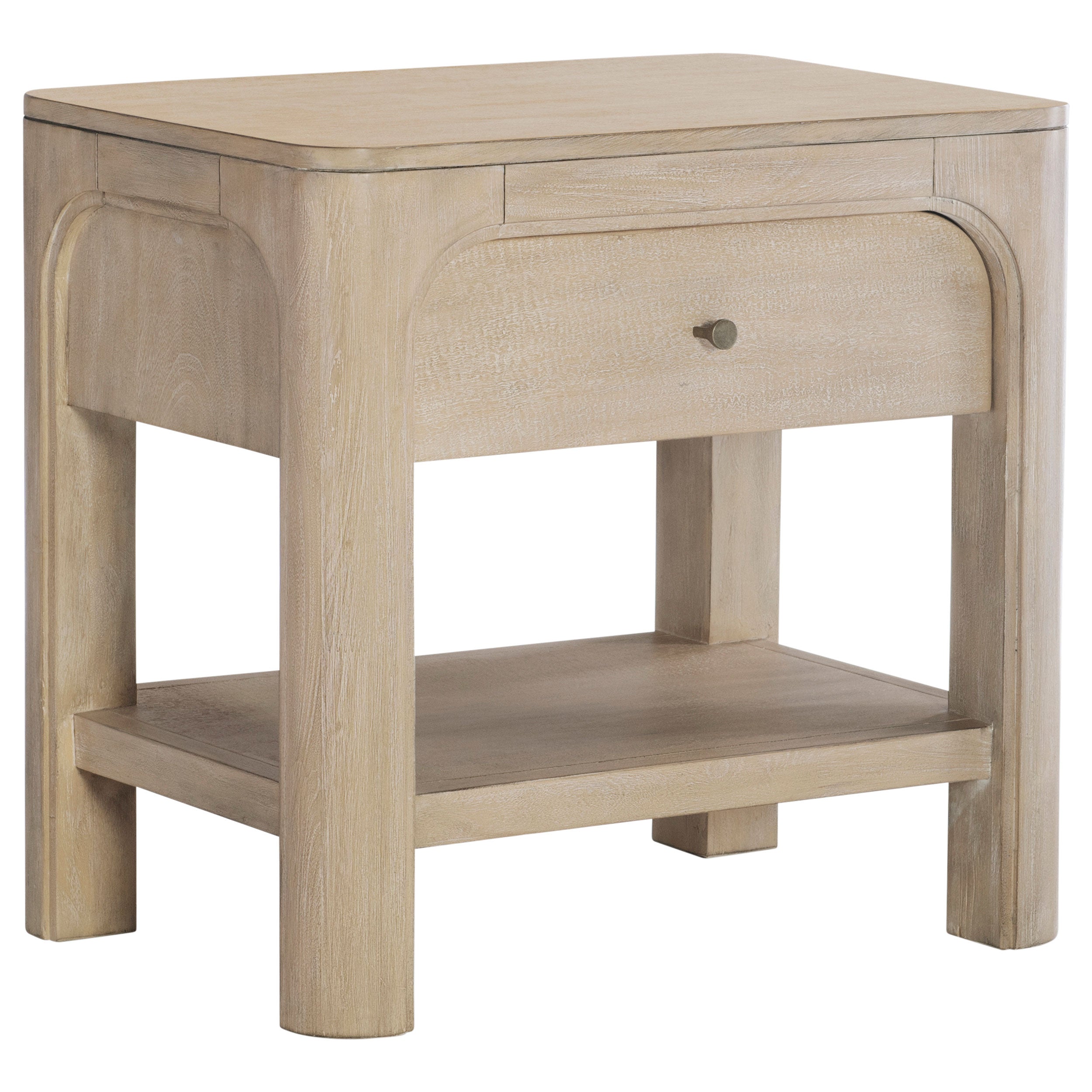 Best Furniture Outlet - Coaster - Solano 1-drawer Nightstand Bedside Table Weathered Mango - 222522