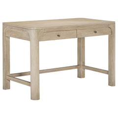 Best Furniture Outlet - Coaster - Solano 2-drawer Makeup Table Vanity Desk Weathered Mango - 222527
