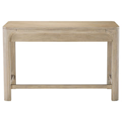 Solano 2-drawer Makeup Table Vanity Desk Weathered Mango
