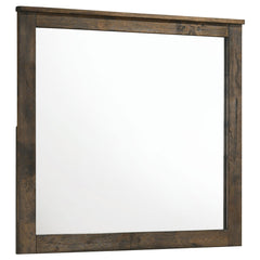 Best Furniture Outlet - Coaster - Woodmont Dresser Mirror Rustic Golden Brown - 222634