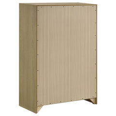 Hendricks 5-piece California King Bedroom Set Light Oak
