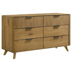 Bennett 4-piece Queen Bedroom Set Light Oak