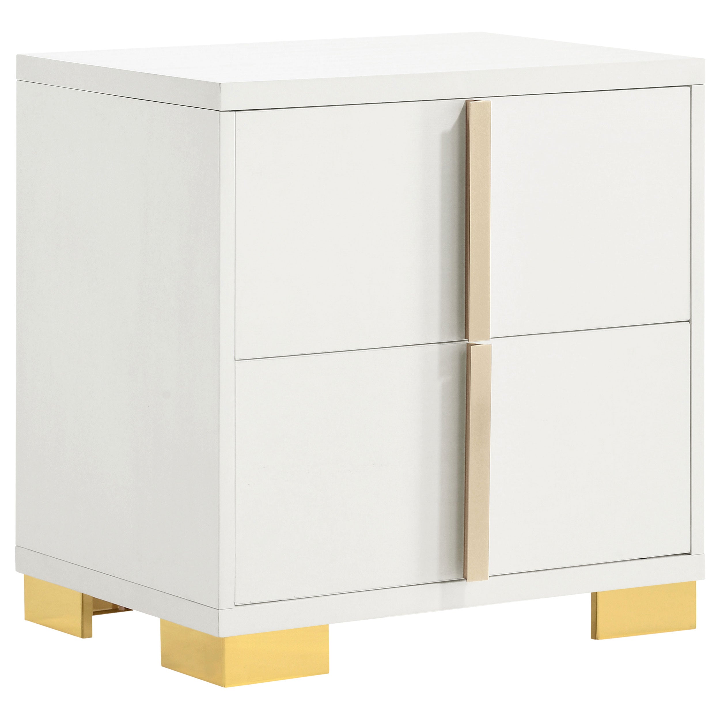 Best Furniture Outlet - Coaster - Marceline 2-drawer Nightstand White - 222932