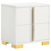 Best Furniture Outlet - Coaster - Marceline 2-drawer Nightstand White - 222932