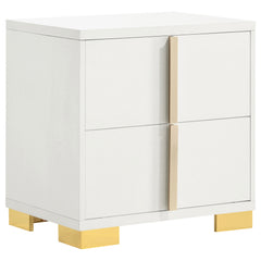Best Furniture Outlet - Coaster - Marceline 2-drawer Nightstand White - 222932