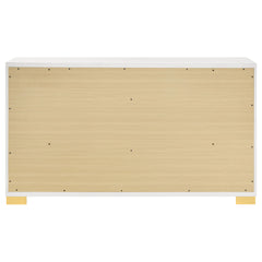 Marceline 6-drawer Dresser White