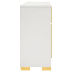 Marceline 6-drawer Dresser White