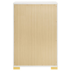 Marceline 5-drawer Bedroom Chest White